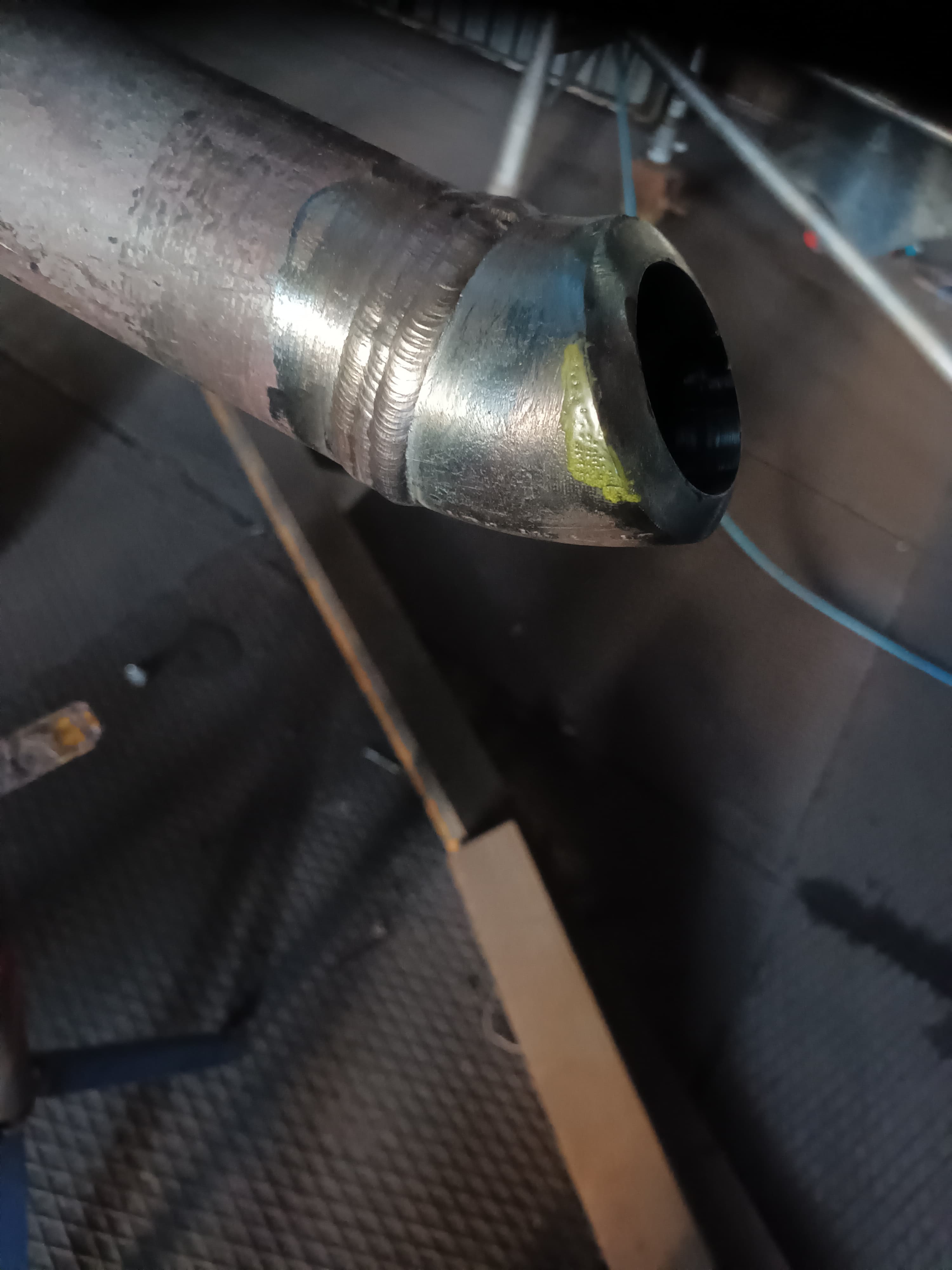 Food industry stainless steel welding