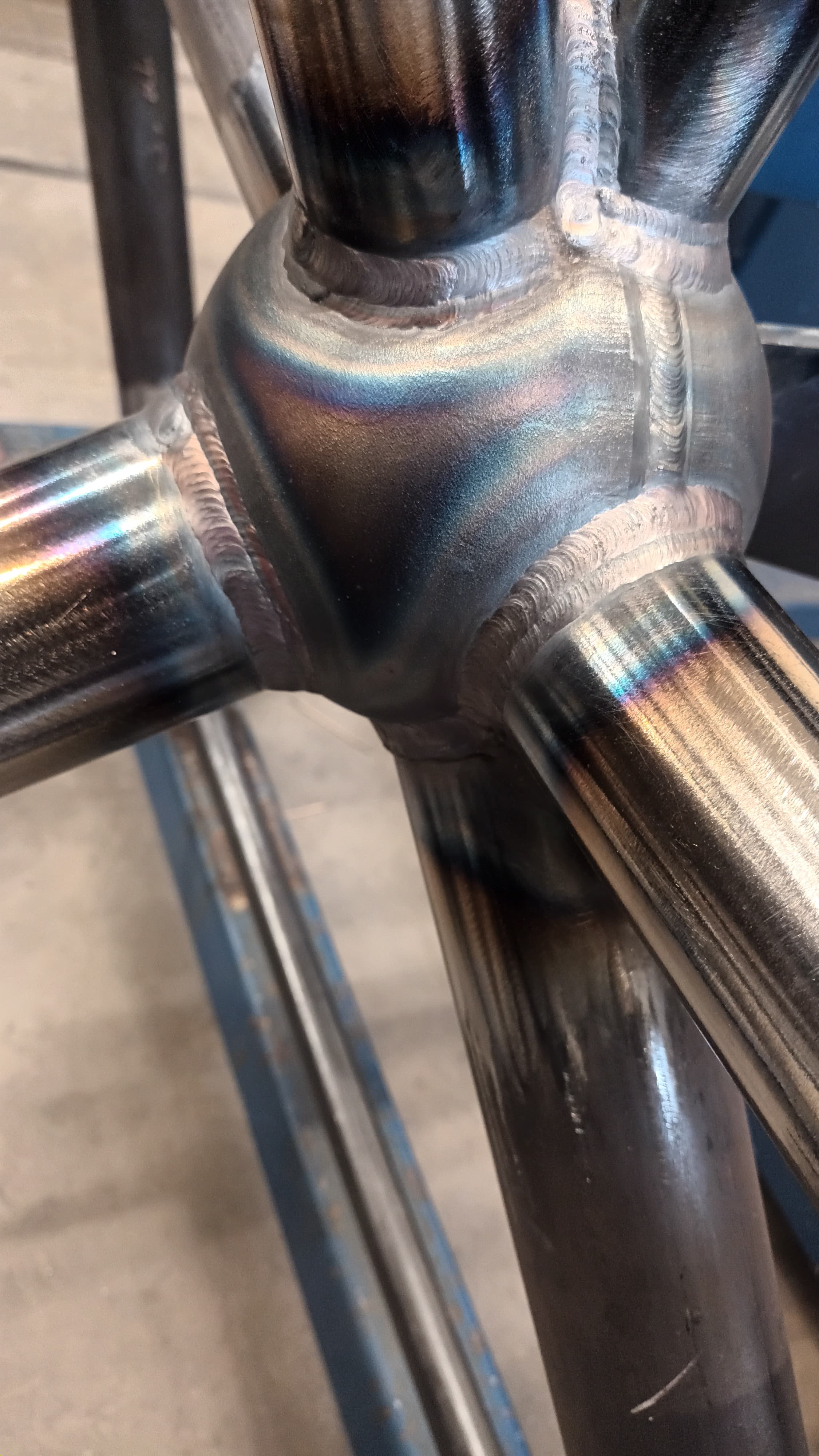 Industrial boiler welding