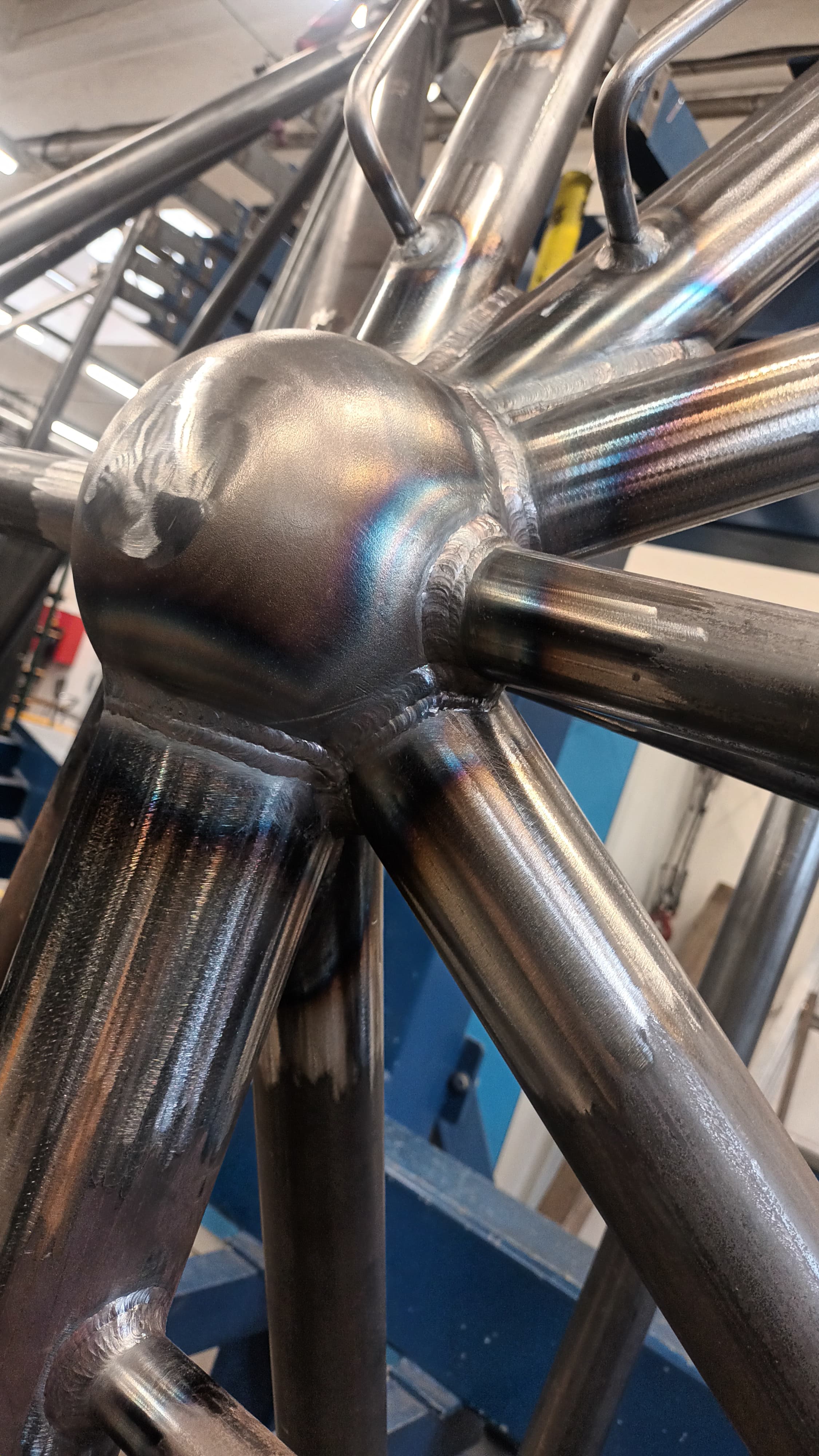 Offshore platform welding