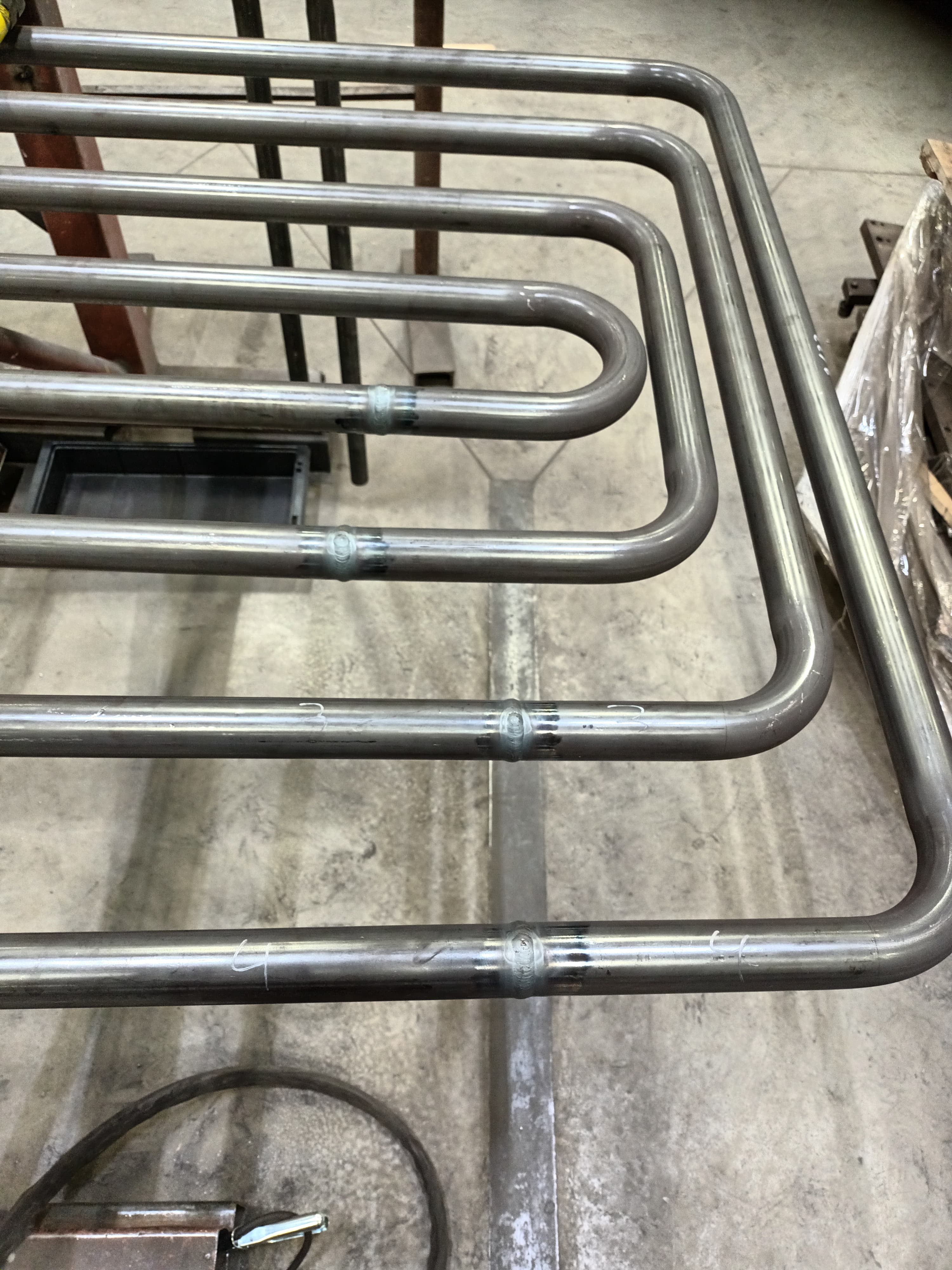 Professional welders at work